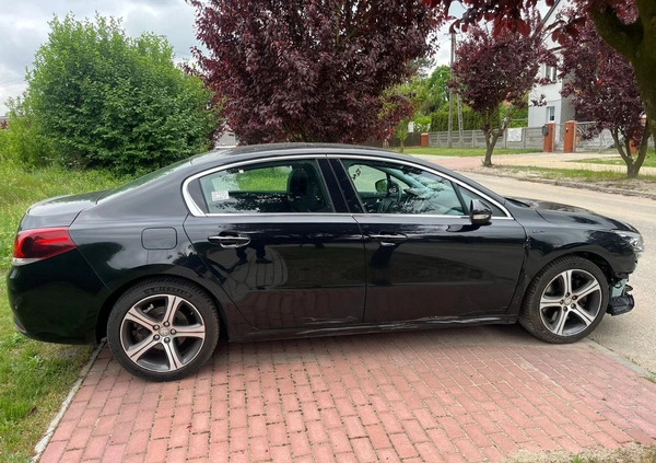 Peugeot 508 cena 32900 przebieg: 126461, rok produkcji 2017 z Turek małe 191